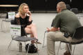 Photograph: [UNT's Human Library Event, Two Participants Talking To One Another]