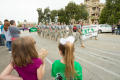 Photograph: [UNT Army ROTC in Homecoming Parade]