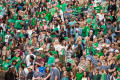 Photograph: [Mean Green Student Section at Homecoming Game]