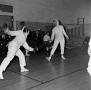 Photograph: [Women fencing in Physical Education, 6]