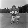Photograph: [Posed individual photo of #66 John Pyszynski from the 1971 season, 2]