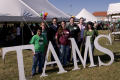 Photograph: [Group of TAMS alumni at 2008 UNT Homecoming]