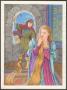 Artwork: [The prince enters Rapunzel's tower, page 18 illustration]