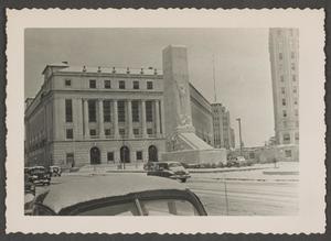 Primary view of [Photograph of San Antonio Post Office and Courthouse in the snow, 2]