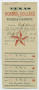 Photograph: [Ticket Book for Texas Normal College and Training Institute, 1890]