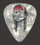 Physical Object: [Willie & Trigger Guitar Pick]
