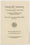 Pamphlet: [Commencement Program for North Texas State Teachers College, May 192…