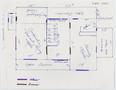 Technical Drawing: [Floor plan of a log cabin in Montgomery County]