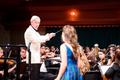 Photograph: [The orchestra conductor at the UNT College of Music Gala]
