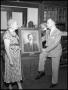 Photograph: [Alumni with a portrait of J. S. Kendall]
