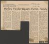 Clipping: [Clipping: Hefley verdict upsets victim, family]
