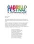 Photograph: [Cabrillo Festival of Contemporary Music cancellation notice letter]
