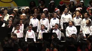 Primary view of [Charles Rice choir performs at 23rd annual Christmas Kwanzaa concert, 2]
