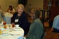 Photograph: [Kay Ford and Claudia McKinney at 2003 CPS training event]