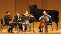 Photograph: [Danish String Quartet Masterclass students perform Piano Quartet No.…