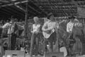 Photograph: [A band performing at the Terlingua Chili Cook-Off, 1]