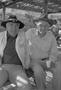 Photograph: [Two older men at the Terlingua Chili Cook-Off, 3]