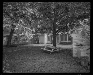 Primary view of [Backyard picnic table]