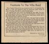 Clipping: [A news clipping titled "Footnote To The Villa Raid"]