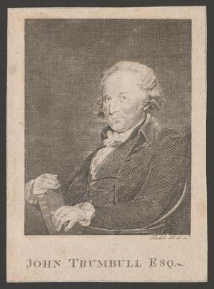 Primary view of [Portrait engraving of John Trumball]