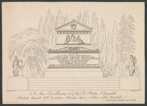 Primary view of [Etching and engraving of the burial shrine of Odeschalco]