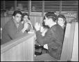 Photograph: [Four Students Eating at Dyche's Corner Restaurant, 1942]