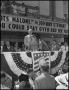 Photograph: [Eisenhower Addressing Crowd]