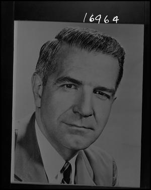 Primary view of object titled '[Portait of Harry Reasoner]'.