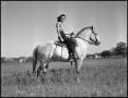 Photograph: [Imogene Smith on a Horse]