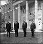 Photograph: [Dr. J.C. Matthews, Dr. James L. Rogers, Dr. J.J. Spurlock, and John …