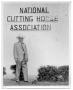 Photograph: [Marion Flynt in Front of the NCHA]