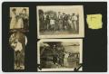 Photograph: [Album page with five photos "outdoors"]