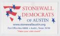 Text: [Stonewall Democrats of Austin card]