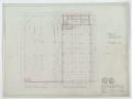 Technical Drawing: Abell Department Store, Midland, Texas: Fourth & Fifth Floor Plans