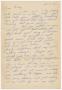Letter: [Letter from Lt. Thomas Kuenning to Mickey McLernon, October 8, 1942]