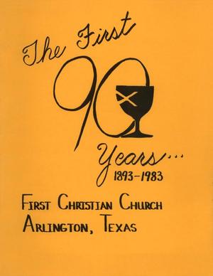 A Short History and Handbook of First Christian Church, Arlington, Texas