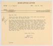 Letter: [Letter from T. L. James to D. W. Kempner, June 20, 1955]