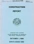 Report: Texas Construction Report: October 1988