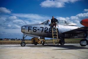 [Ira M. Porter and F-86]
