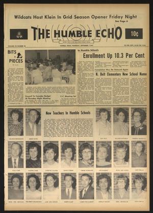 The Humble Echo (Humble, Tex.), Vol. 28, No. 36, Ed. 1 Thursday, September 7, 1967