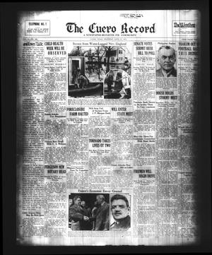 Primary view of The Cuero Record (Cuero, Tex.), Vol. 39, No. 100, Ed. 1 Thursday, April 27, 1933