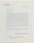 Letter: [Letter from McDonald Meachum to Senator W. J. Bryan, August 16, 1945]