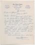 Letter: [Letter from Millard A. Jenkens to Senator W. J. Bryan, September 28,…