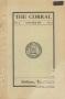 Journal/Magazine/Newsletter: The Corral, Volume 1, Number 1, October 1907
