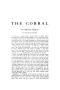 Journal/Magazine/Newsletter: The Corral, Volume 1, Number 3, December, 1907
