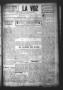 Newspaper: La Voz (San Diego, Tex.), Vol. 1, No. 24, Ed. 1 Friday, June 5, 1936