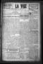 Newspaper: La Voz (San Diego, Tex.), Vol. 1, No. 22, Ed. 1 Friday, May 22, 1936