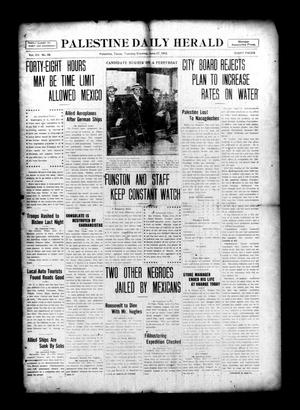 Palestine Daily Herald (Palestine, Tex), Vol. 15, No. 59, Ed. 1 Tuesday, June 27, 1916