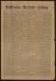 Newspaper: La Grange Deutsche Zeitung (La Grange, Tex.), Vol. 27, No. 33, Ed. 1 …