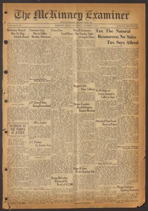 The McKinney Examiner (McKinney, Tex.), Vol. 50, No. 49, Ed. 1 Thursday, October 1, 1936